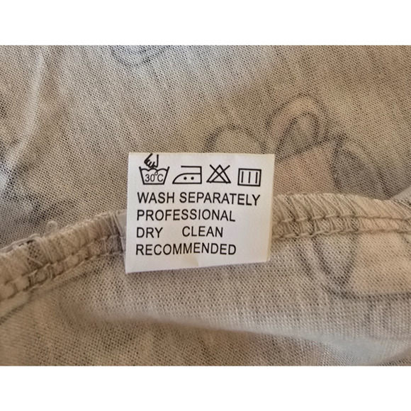 Unbranded Sleep Shirt Women's XL Gray Pink White Pullover Coffee Themed NWOT - Picture 5 of 16